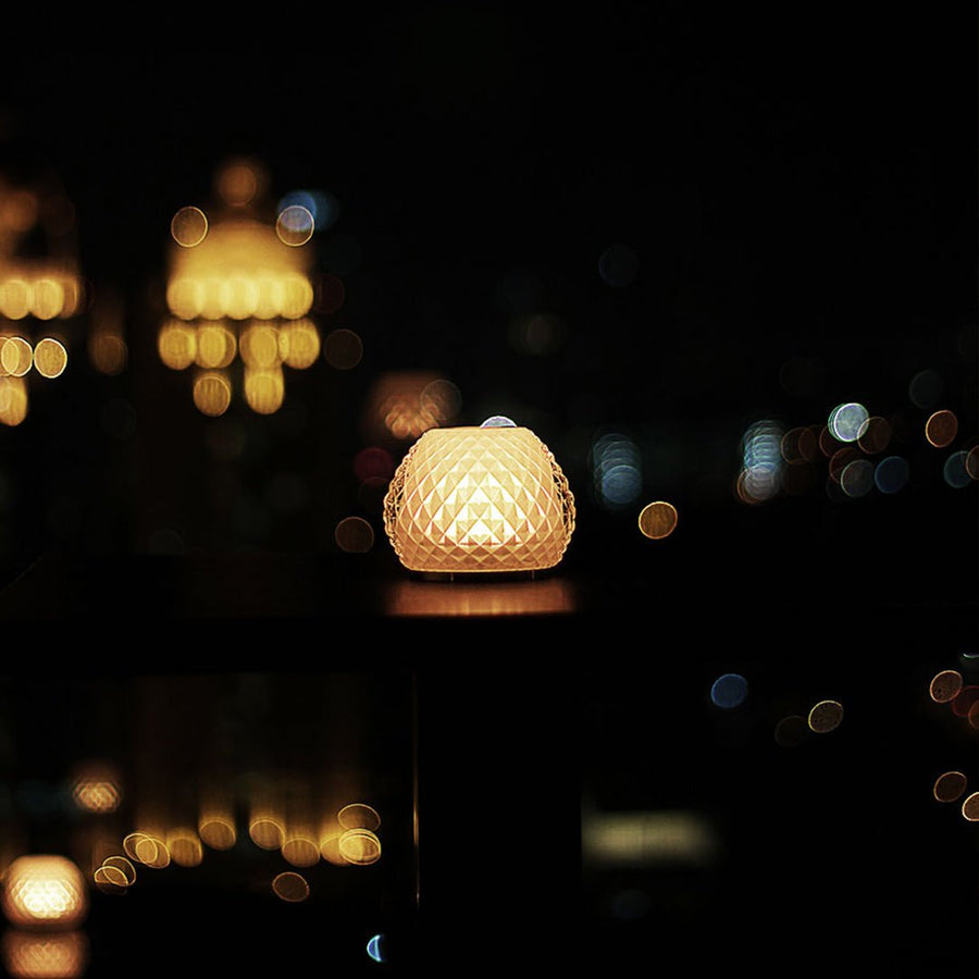 Jupiter V2 Cordless Rechargeable Table Lamp - Glass - Image 1