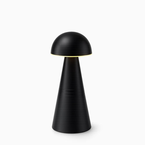 Charm Dome Cordless Rechargeable Table Lamp - Black - Image 2