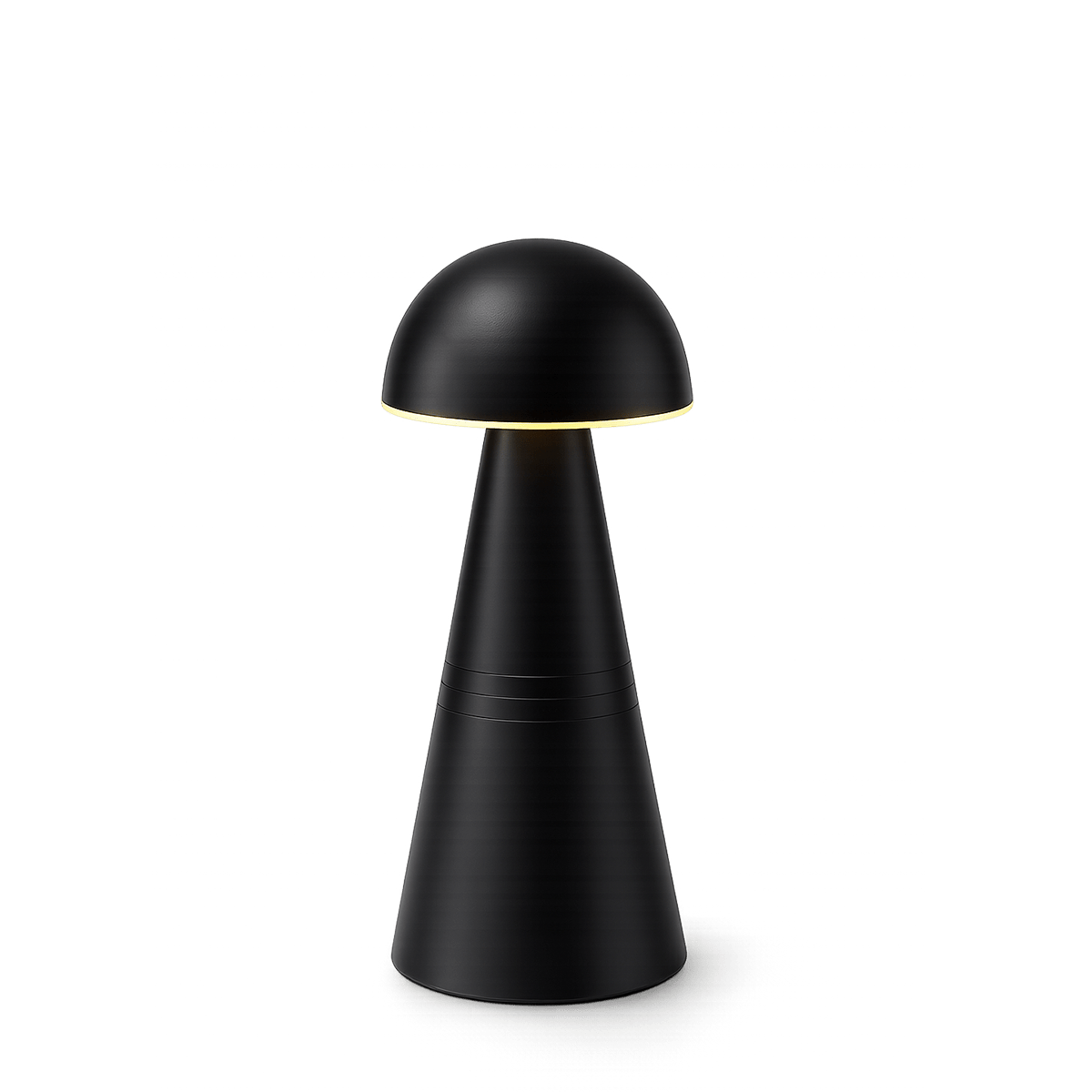 Charm Dome Cordless Rechargeable Table Lamp - Black - Image 4