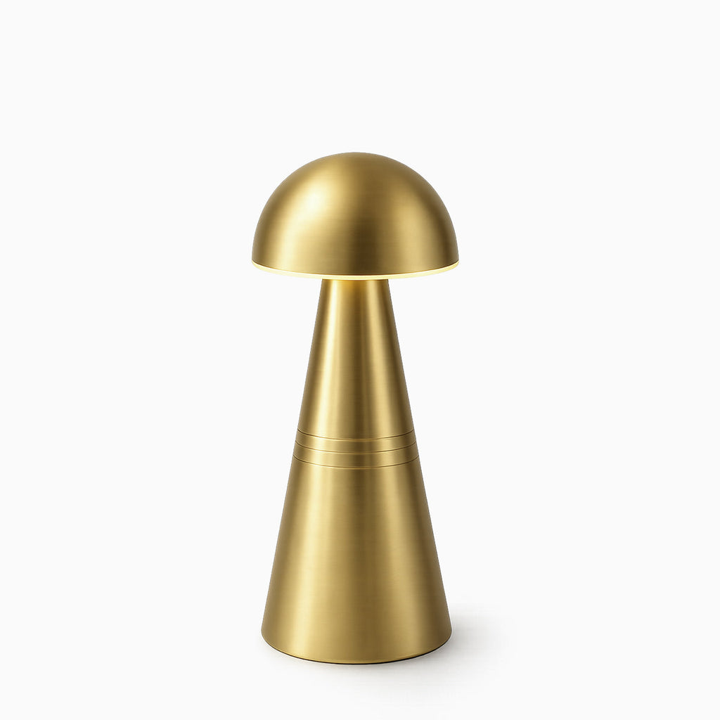 Charm Dome Cordless Rechargeable Table Lamp - Brass - Image 2