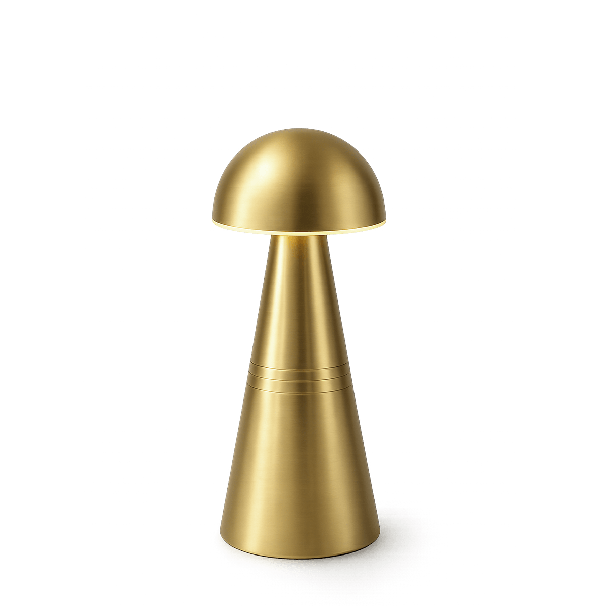 Charm Dome Cordless Rechargeable Table Lamp - Brass - Image 9