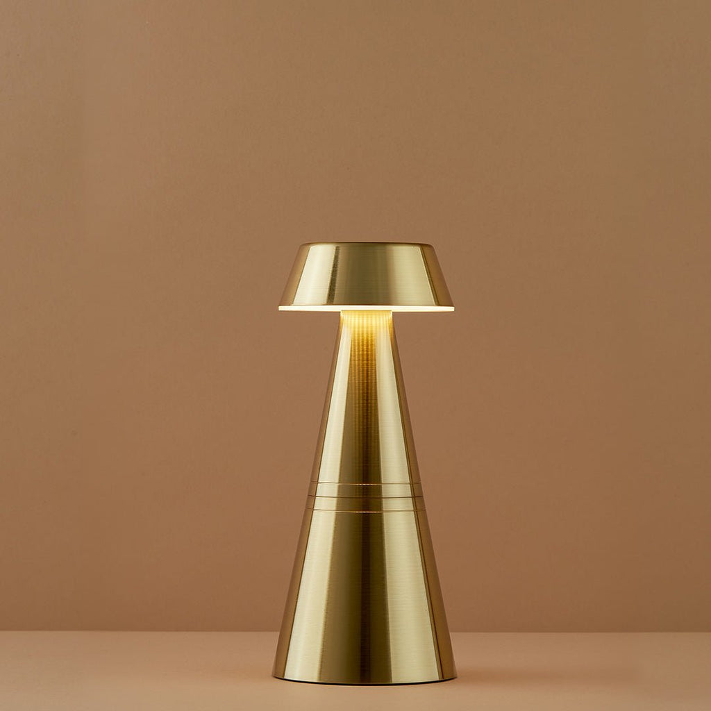 Charm Empire Cordless Rechargeable Table Lamp - Brass - Image 3