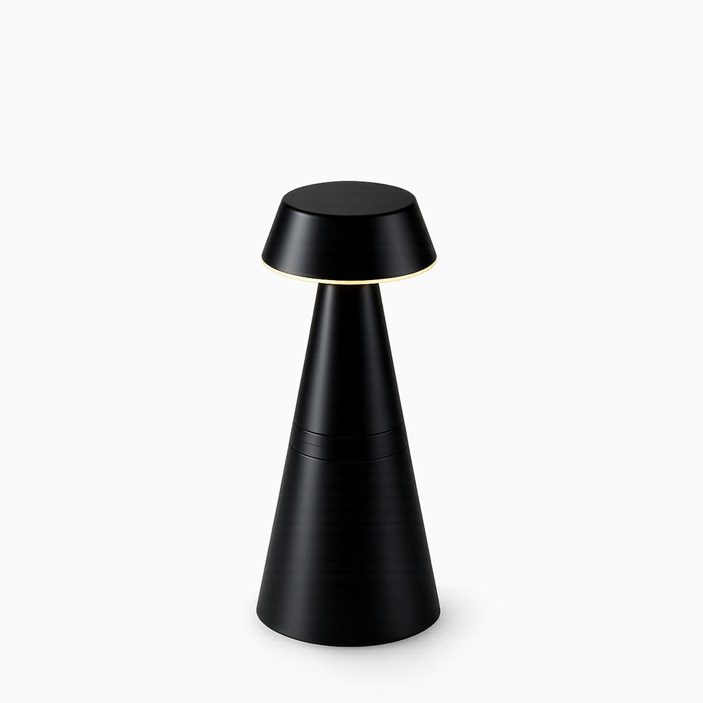 Charm Empire Cordless Rechargeable Table Lamp - Black - Image 2
