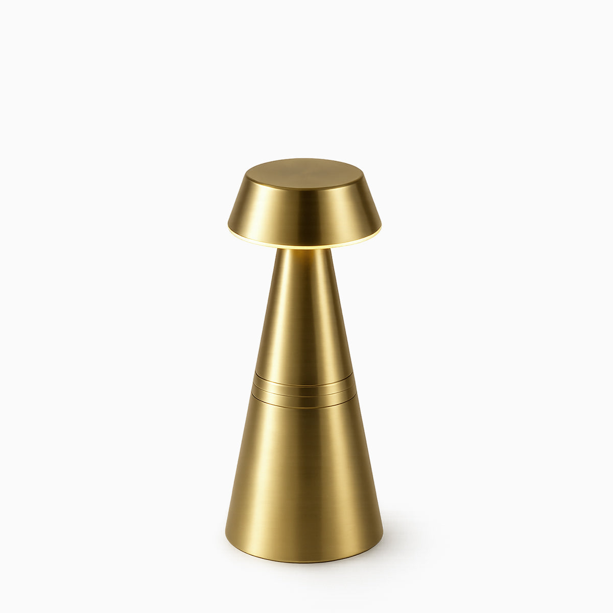 Charm Empire Cordless Rechargeable Table Lamp - Brass - Image 2