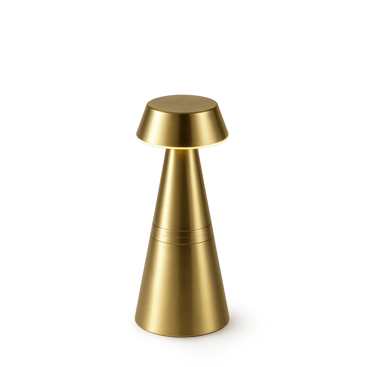 Charm Empire Cordless Rechargeable Table Lamp - Brass - Image 4