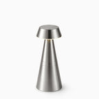 Charm Empire Cordless Rechargeable Table Lamp - Nickel - Image 2