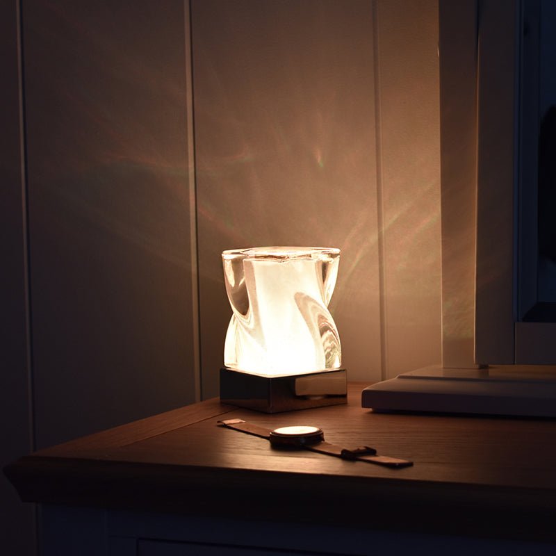 Curve Cordless Rechargeable Table Lamp - Glass - Image 8