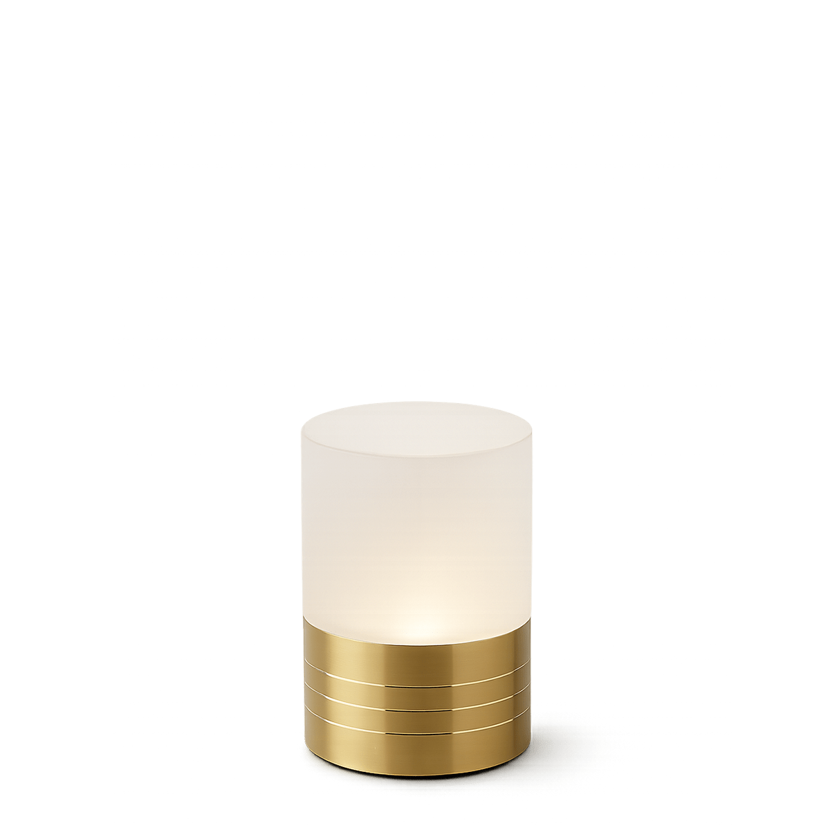 Halo Cordless Rechargeable Table Lamp - Brass - Image 1