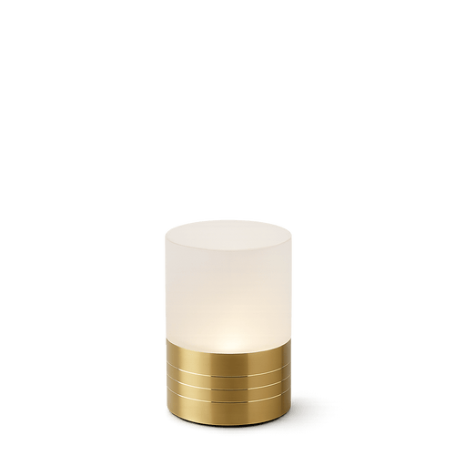 Halo Cordless Rechargeable Table Lamp - Brass - Image 1