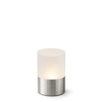Halo Cordless Rechargeable Table Lamp - Nickel - Image 1