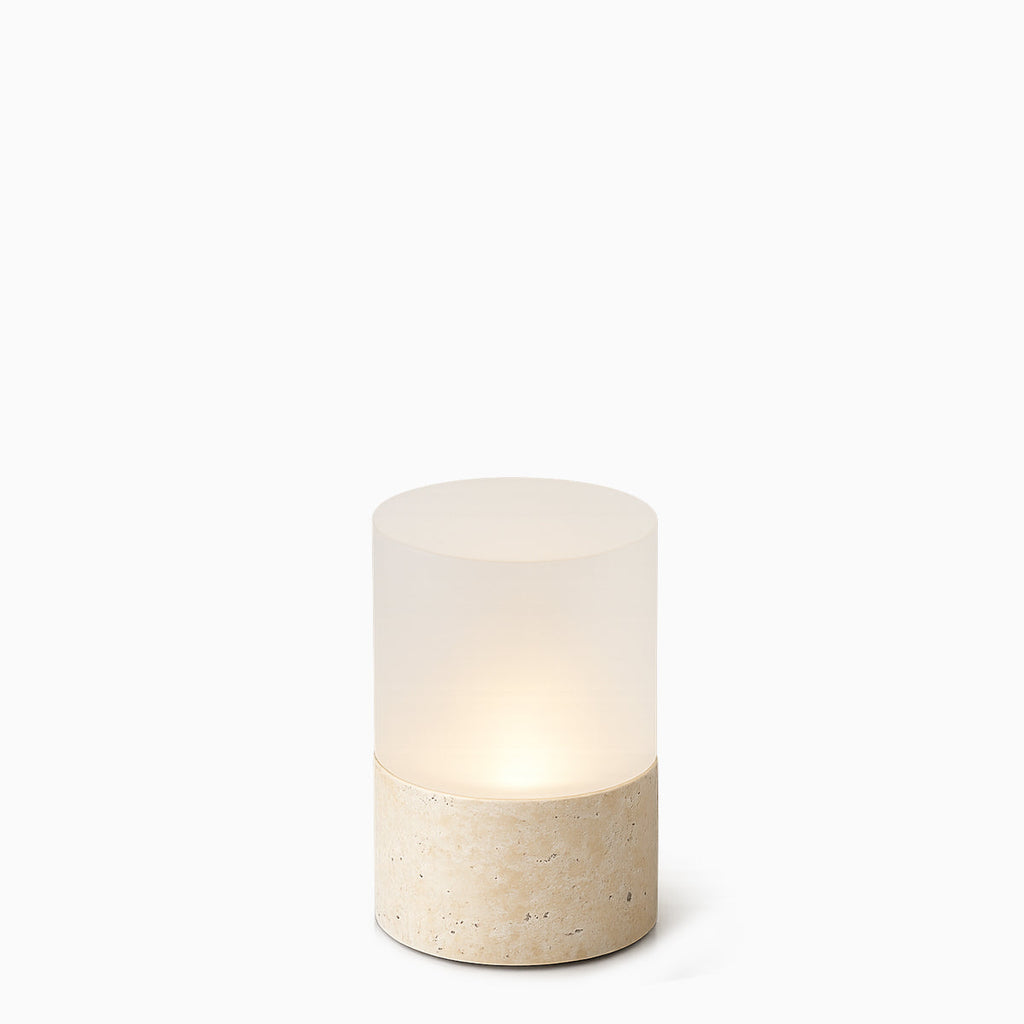 Halo Cordless Rechargeable Table Lamp - Stone - Image 2