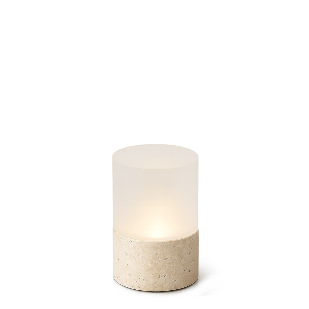 Halo Cordless Rechargeable Table Lamp - Stone - Image 7