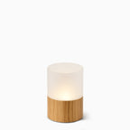 Halo Cordless Rechargeable Table Lamp - Wood - Image 2