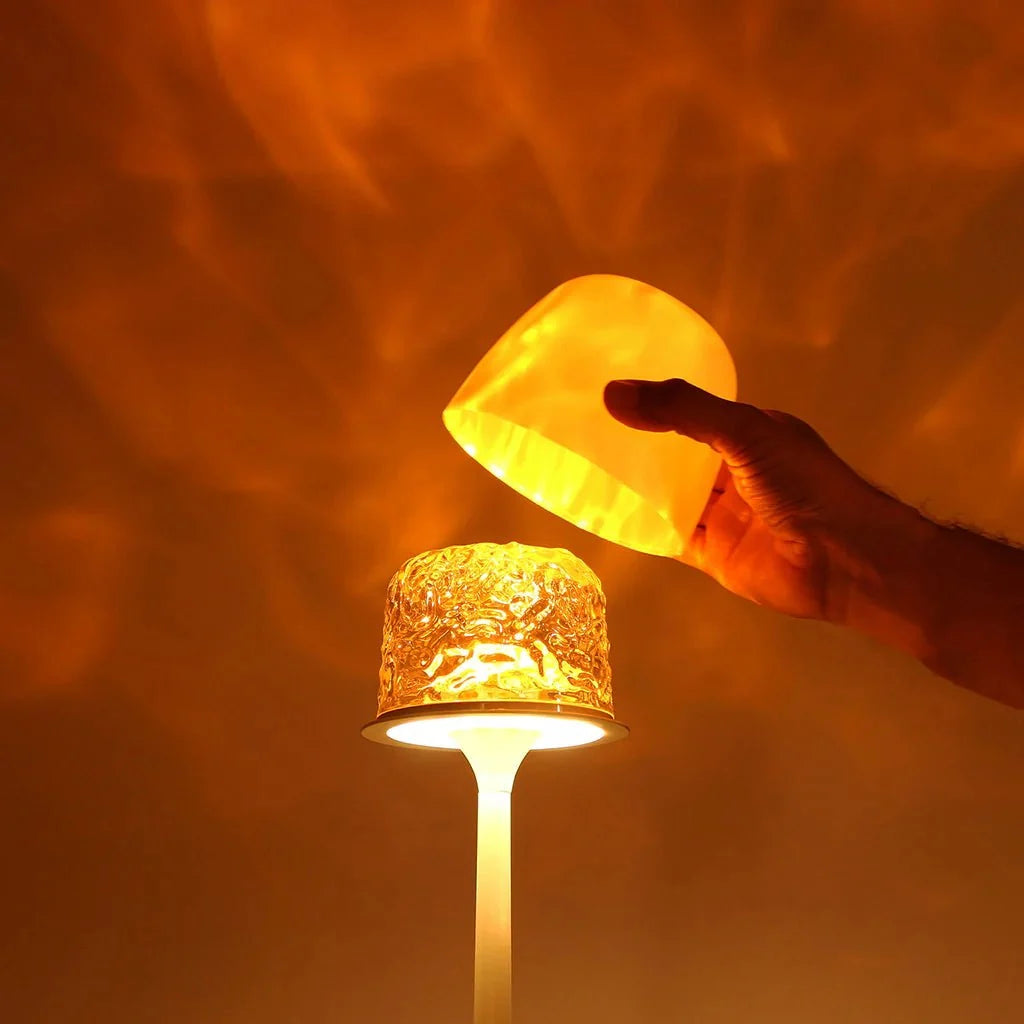 Brume Crystal Wave Lamp with Wireless Speaker - Image 3