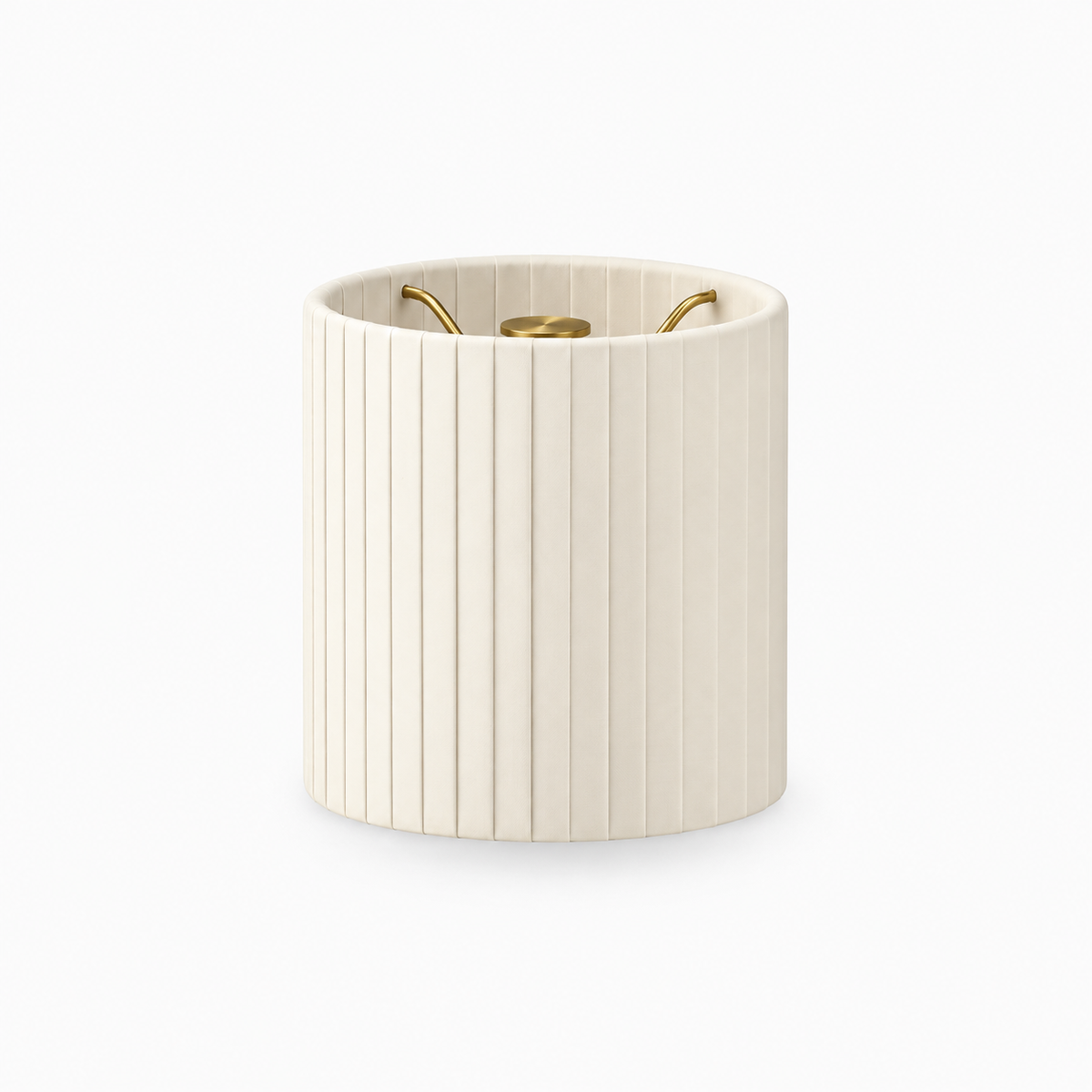 Shade Silk Pleated - Ivory 11cm [A] Replacement Shade - Image 1