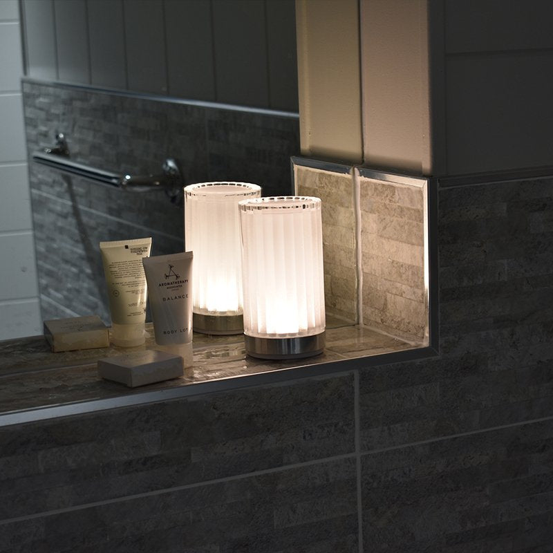 Pillar Cordless Rechargeable Table Lamp - Glass - Image 6