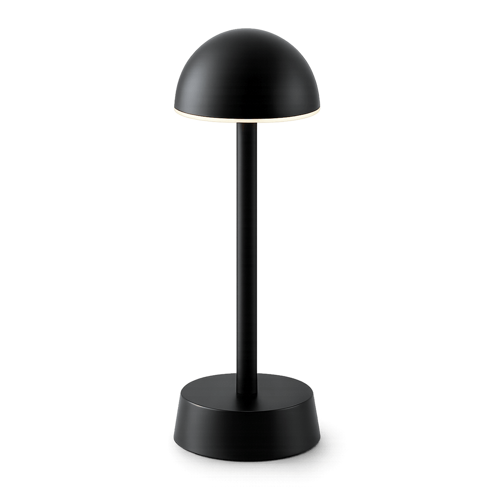 Sofia Dome Cordless Rechargeable Table Lamp - Black - Image 5