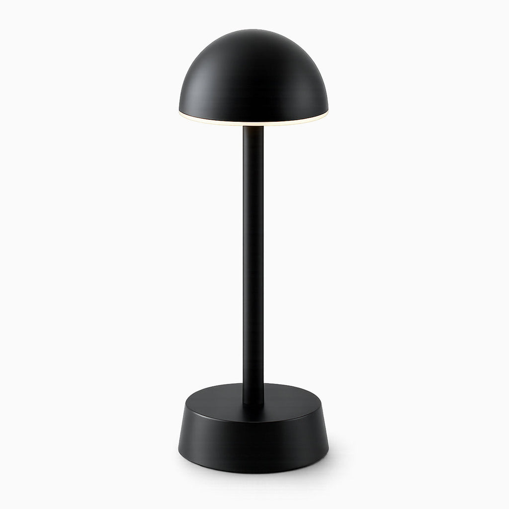 Sofia Dome Cordless Rechargeable Table Lamp - Black - Image 2
