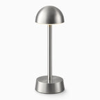 Sofia Dome Cordless Rechargeable Table Lamp - Nickel - Image 2