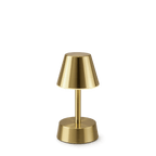 Sofia Empire Mini Cordless Rechargeable Table Lamp - Brass - Image 6