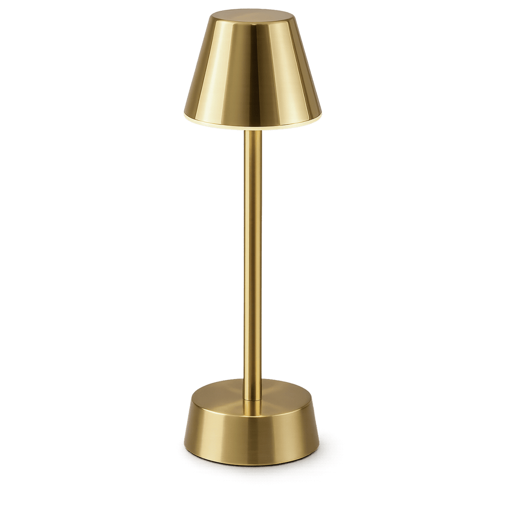 Sofia Empire Cordless Rechargeable Table Lamp - Brass - Image 6