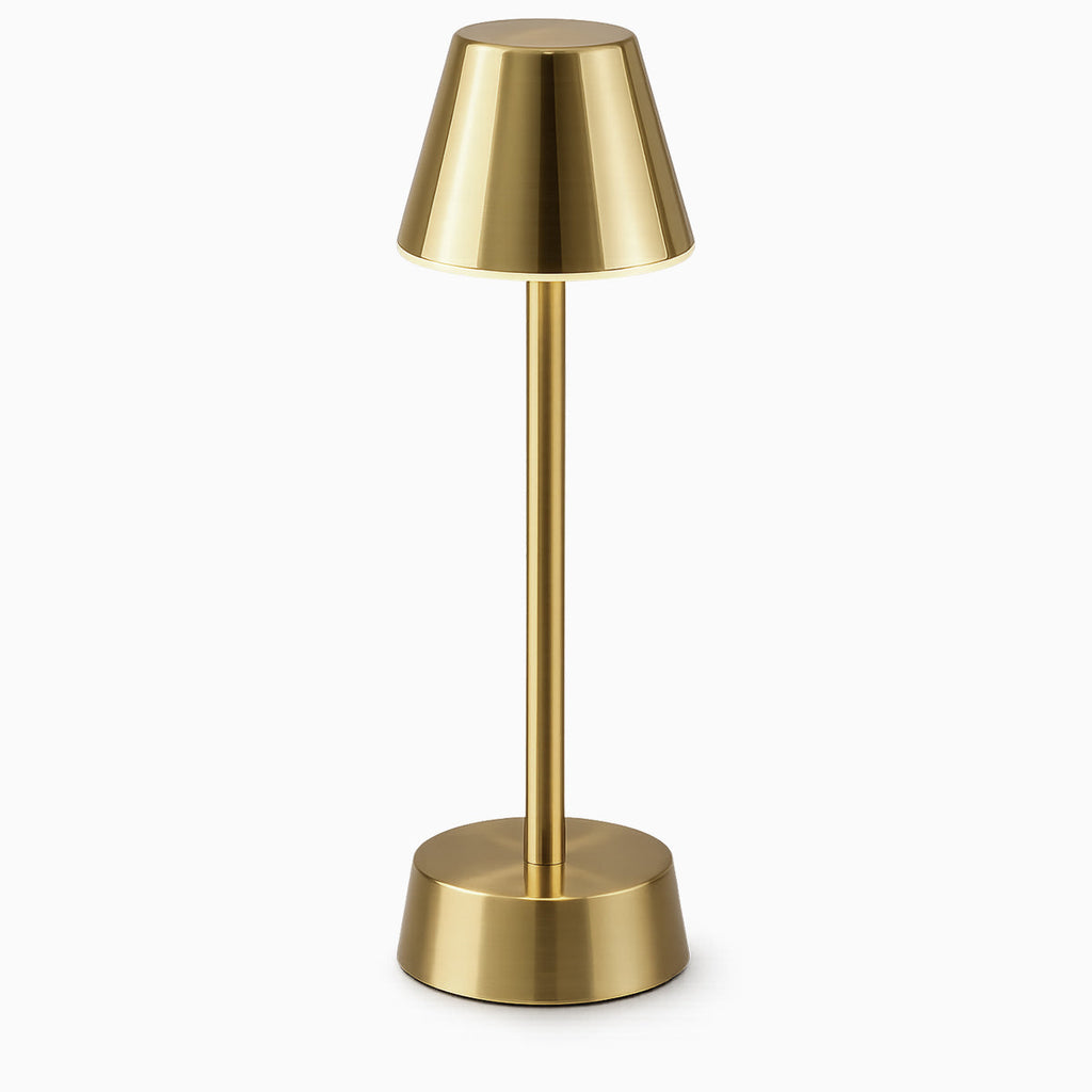 Sofia Empire Cordless Rechargeable Table Lamp - Brass - Image 2