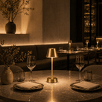 Sofia Empire Cordless Rechargeable Table Lamp - Brass - Image 4
