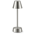 Sofia Empire Cordless Rechargeable Table Lamp - Nickel - Image 6