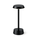 Sofia Flat Cordless Rechargeable Table Lamp - Black - Image 6