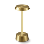 Sofia Flat Cordless Rechargeable Table Lamp - Brass - Image 5