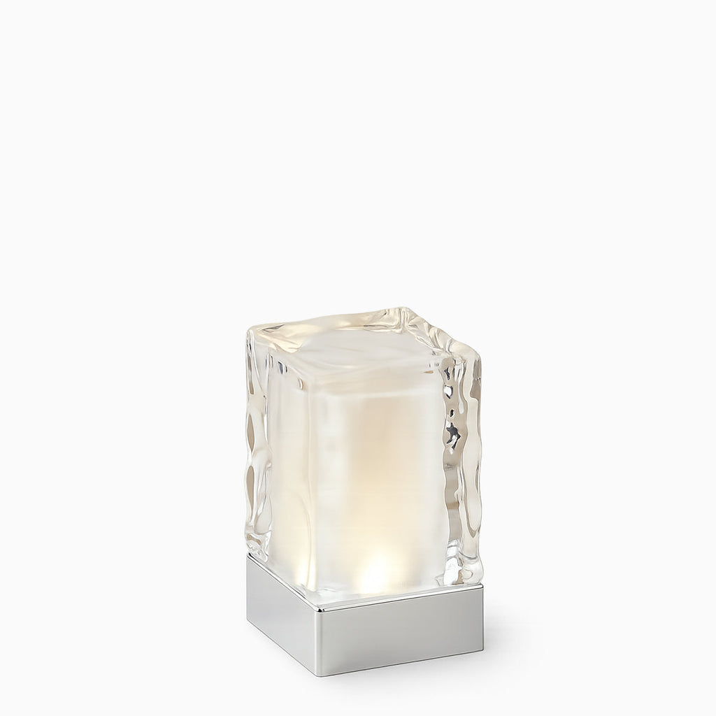 Swirl Cordless Rechargeable Table Lamp - Glass - Image 2