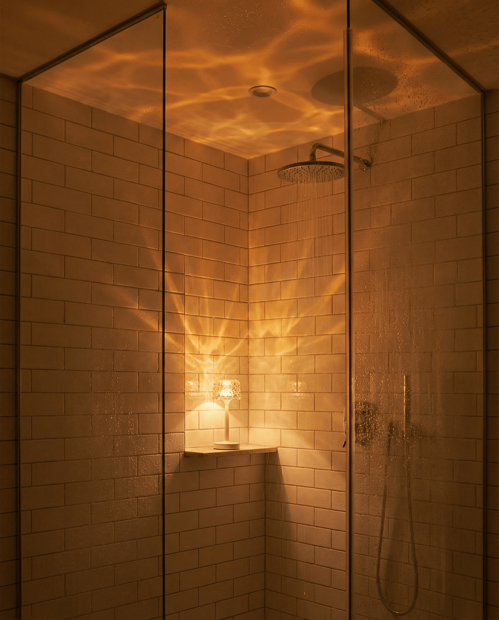 Brume Crystal Wave Lamp with Wireless Speaker - Image 1