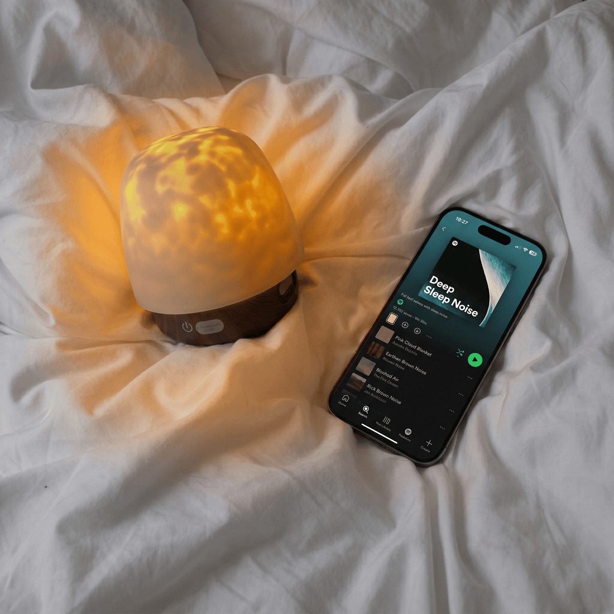 Ondine Water-Ripple Lamp with Bluetooth Speaker - Image 3